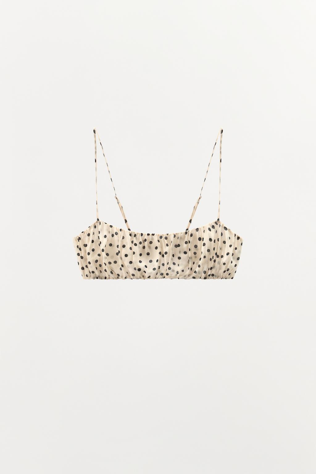 КРОП-ТОП В ГОРОШЕК