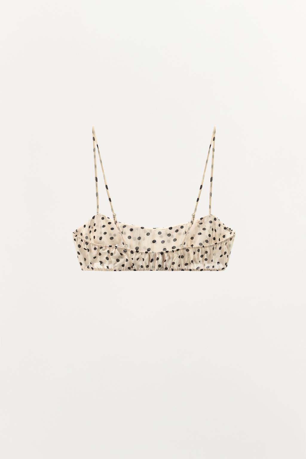 КРОП-ТОП В ГОРОШЕК