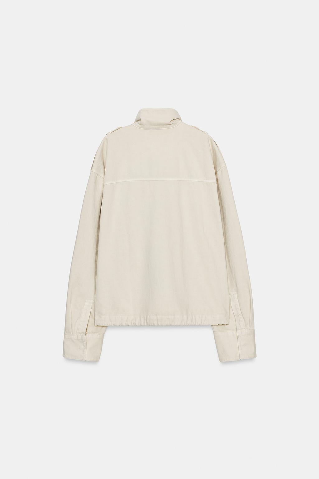 КУРТКА С ВОРОТНИКОМ-СТОЙКОЙ