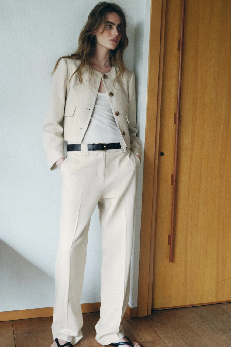 Комплект плетеного пиджака