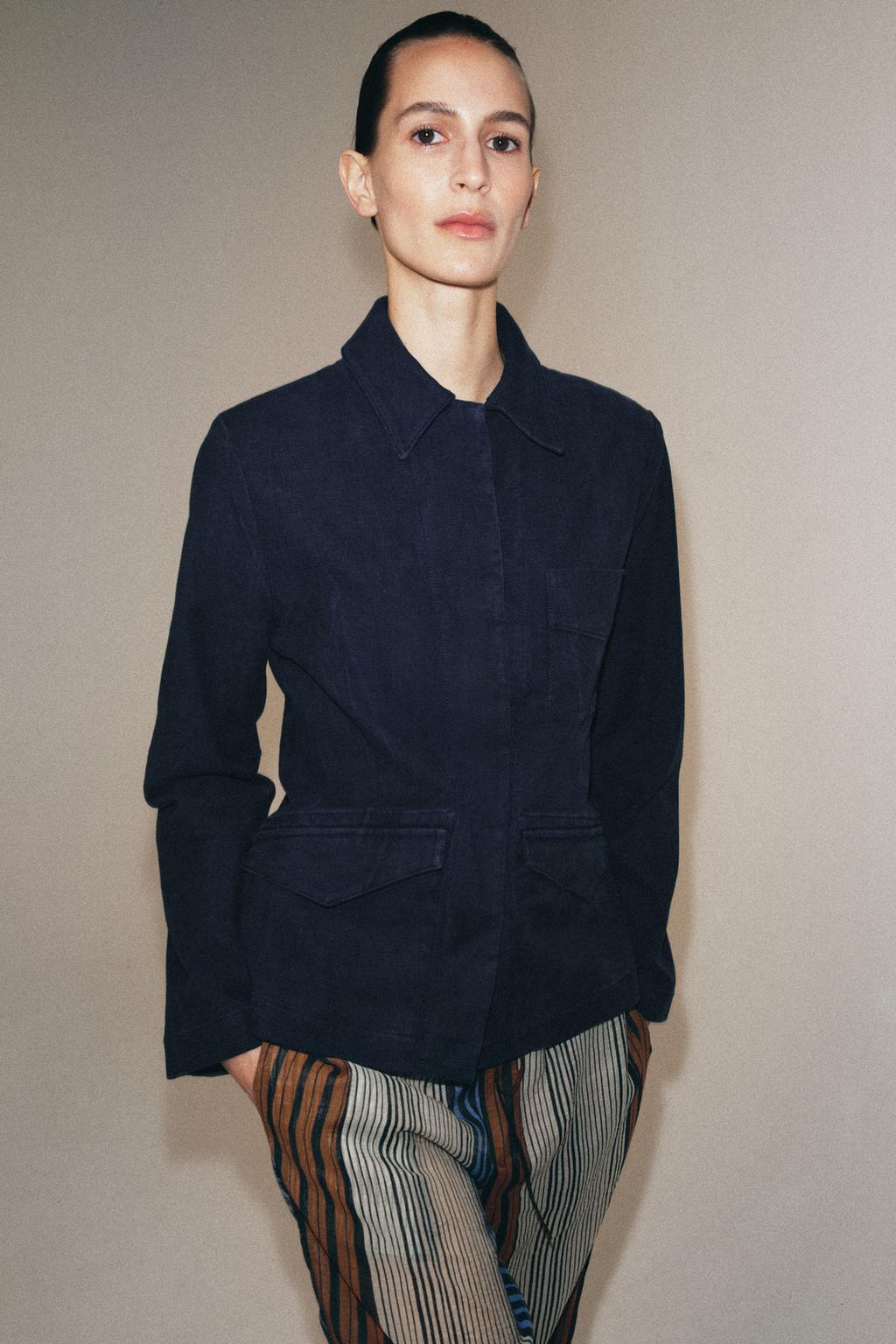 ДЖИНСОВАЯ КУРТКА коллекция Zara «ZW»