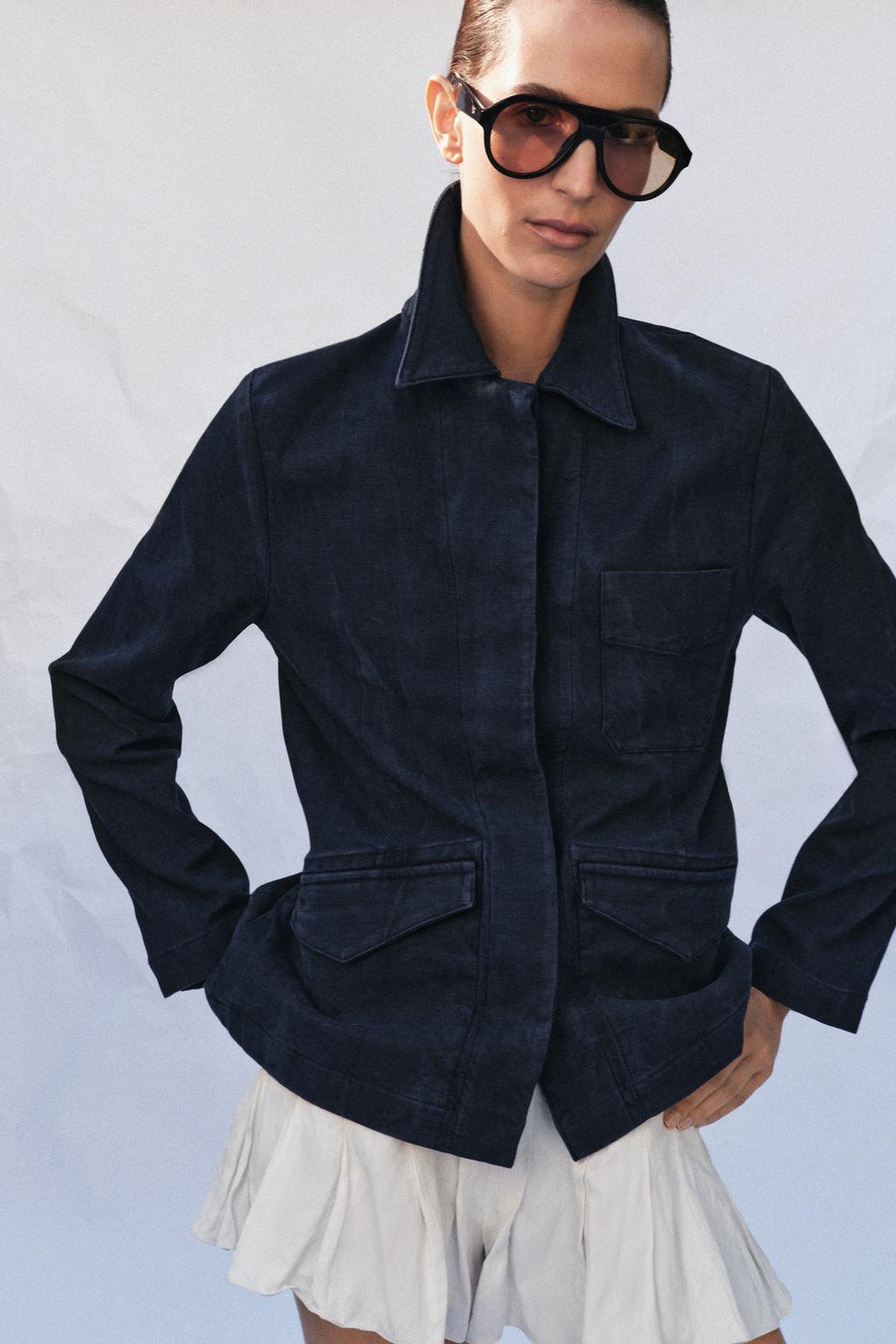 ДЖИНСОВАЯ КУРТКА коллекция Zara «ZW»