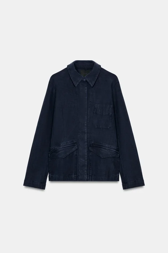 ДЖИНСОВАЯ КУРТКА коллекция Zara «ZW»
