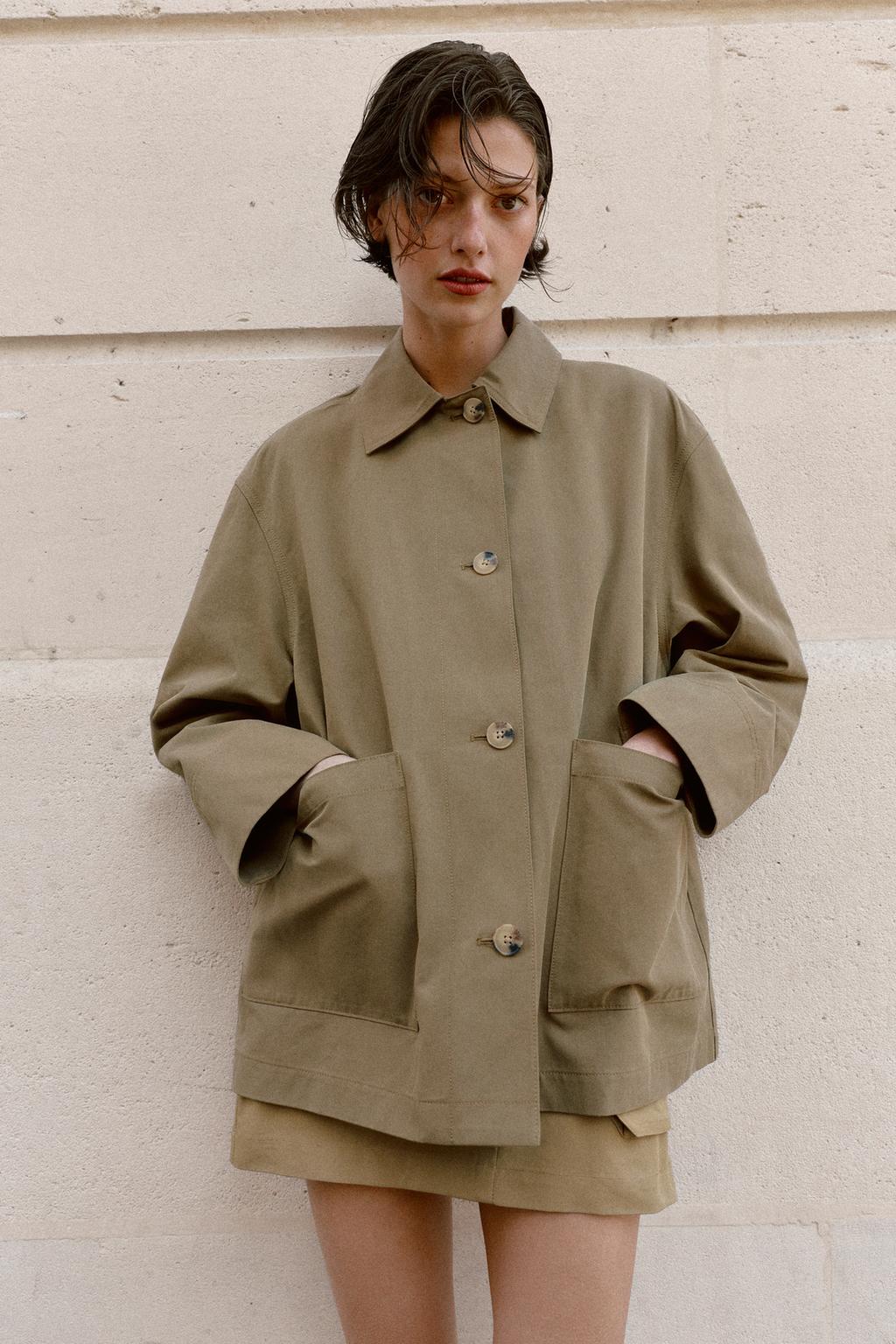 ЖАКЕТ С НАКЛАДНЫМИ КАРМАНАМИ