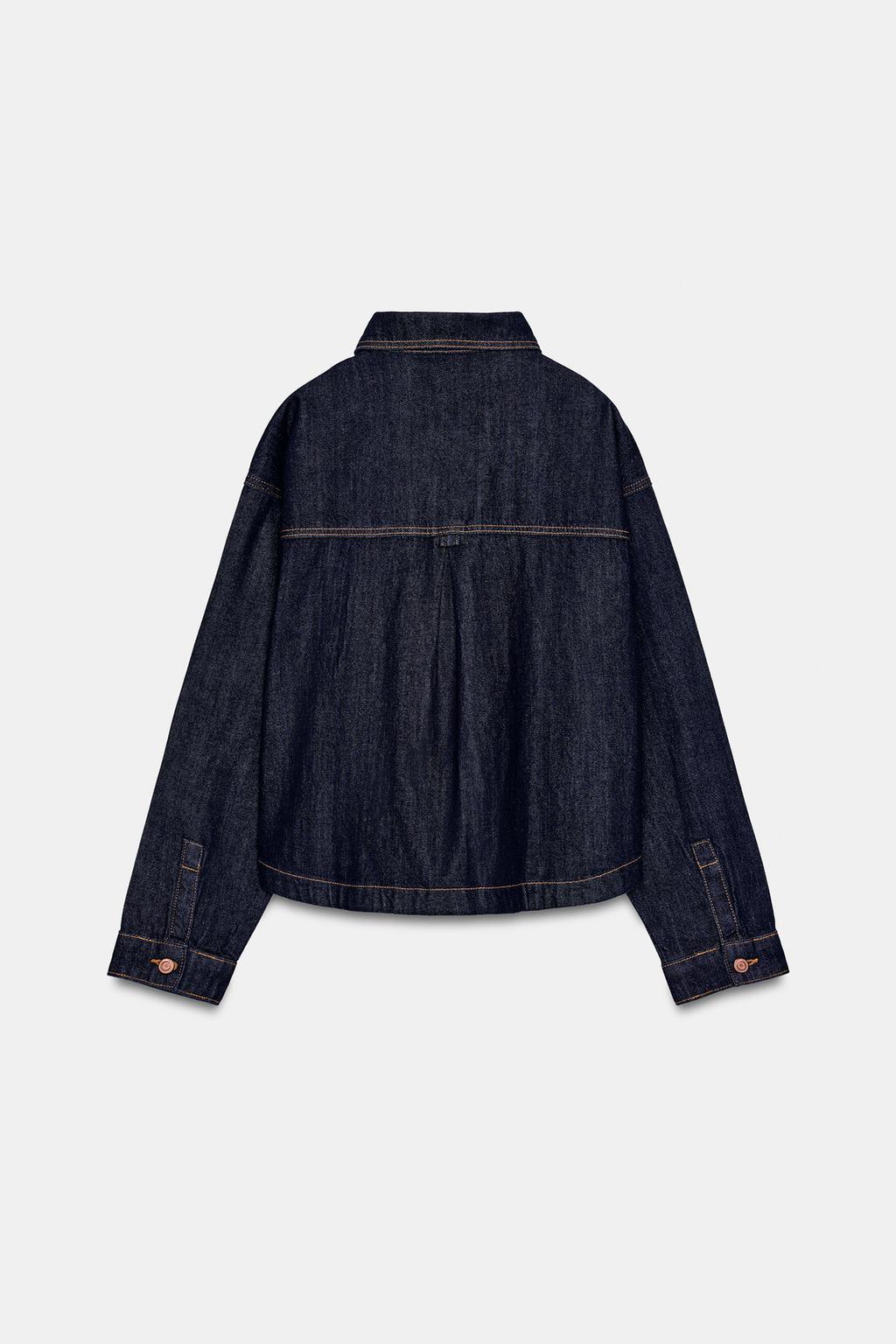Zara Джинсовая куртка z1975 - Цвет синий - blue | 0108/022