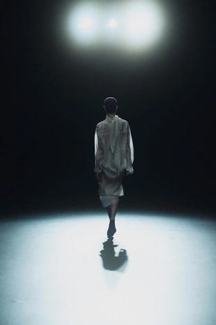 Комбинированная юбка миди — коллекция Zara «Zw»- Заказать в России