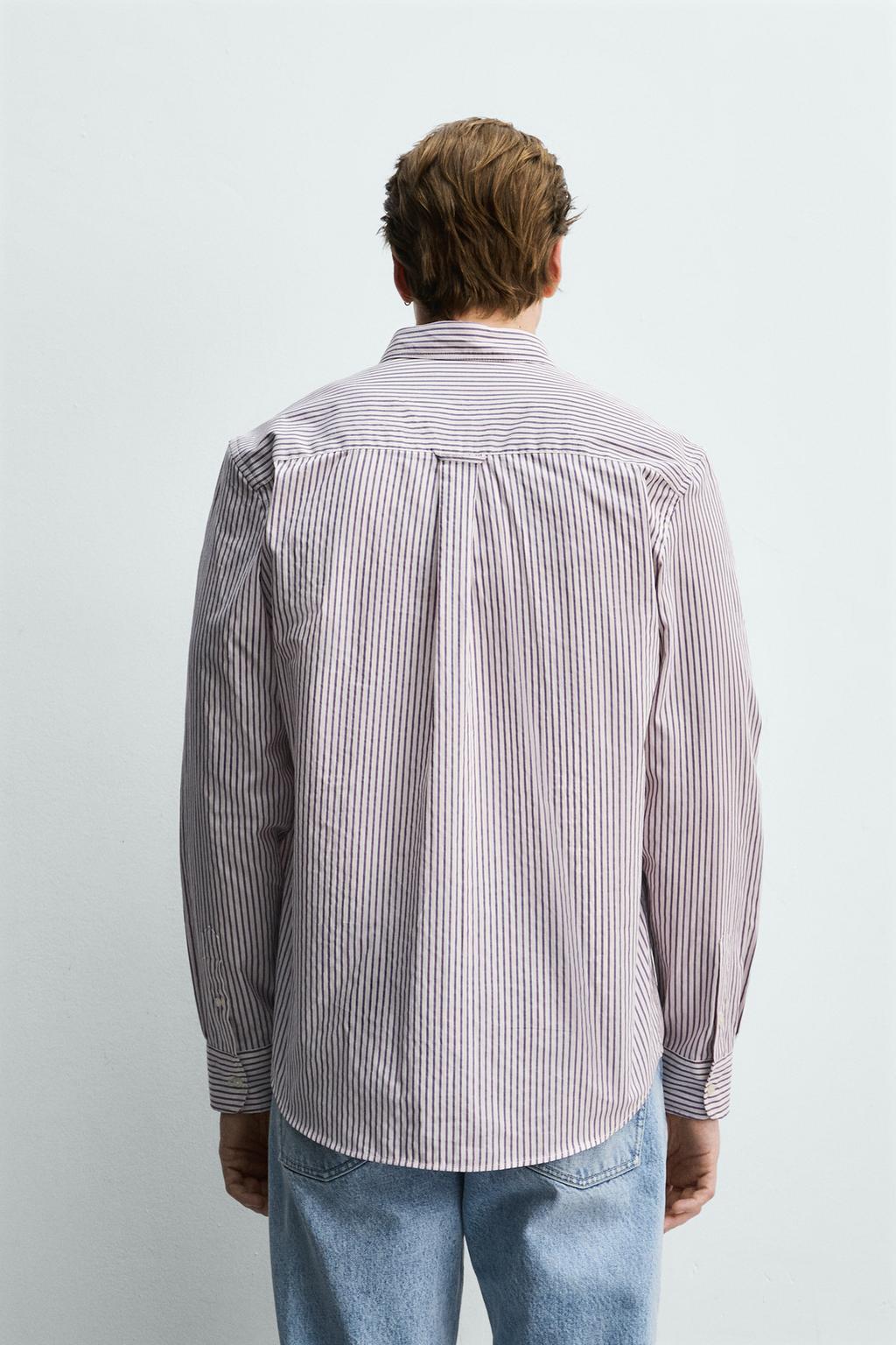 РУБАШКА стандартной посадки В ПОЛОСКУ