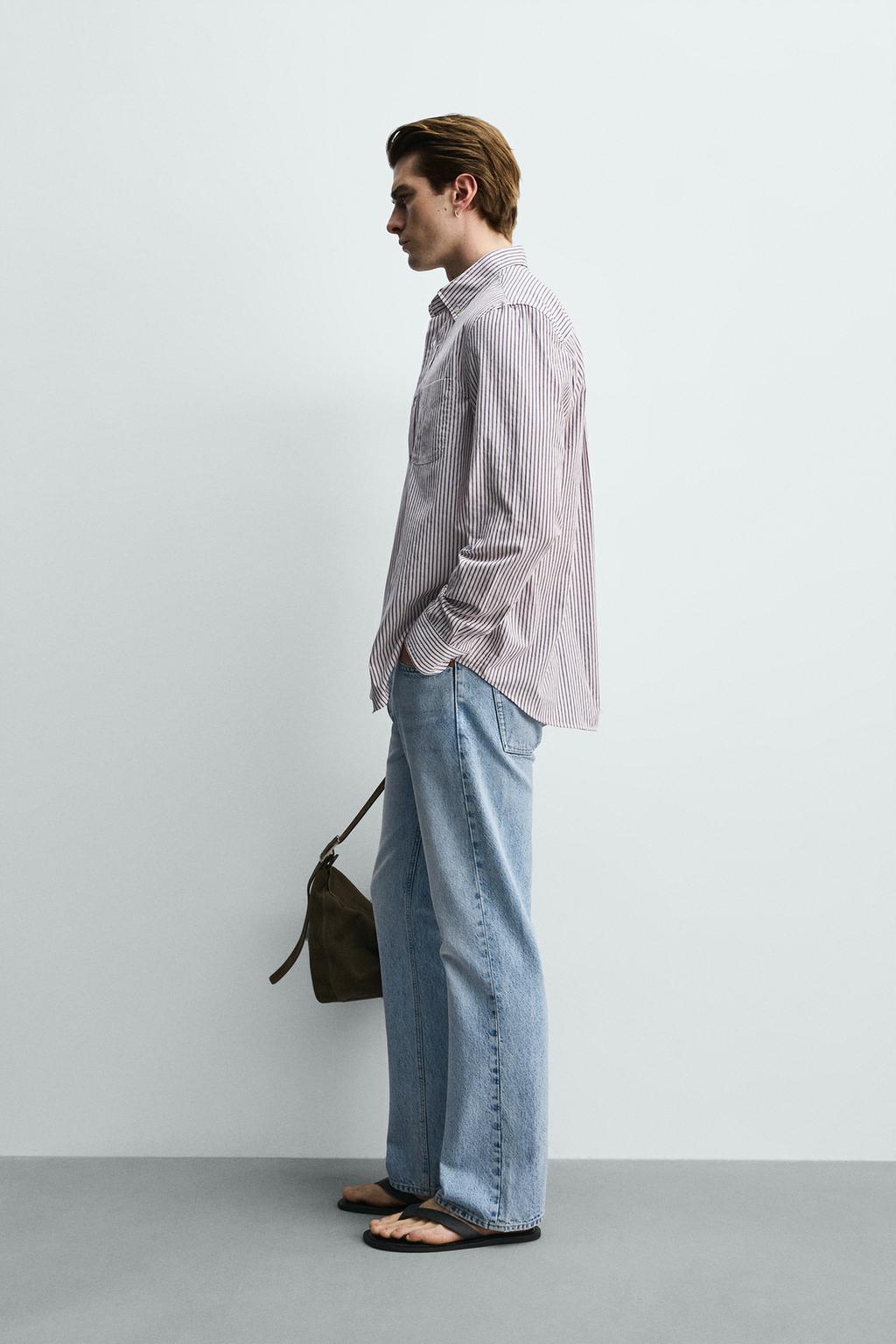 РУБАШКА стандартной посадки В ПОЛОСКУ