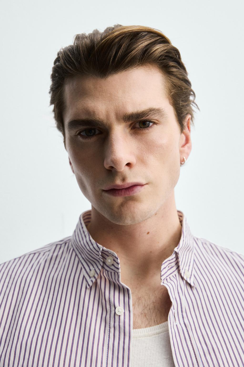 РУБАШКА стандартной посадки В ПОЛОСКУ