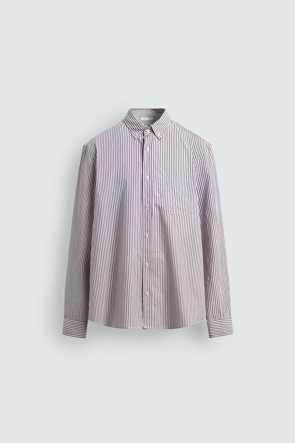 РУБАШКА стандартной посадки В ПОЛОСКУ