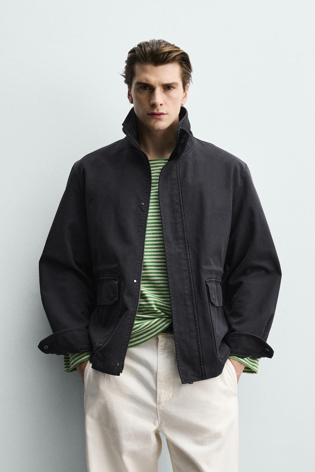 ПАРКА КЛАССИЧЕСКОГО КРОЯ ИЗ ХЛОПКА