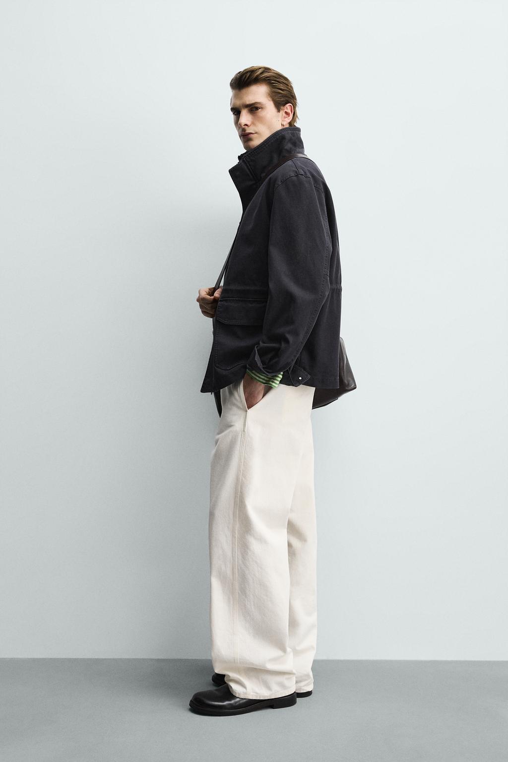 ПАРКА КЛАССИЧЕСКОГО КРОЯ ИЗ ХЛОПКА