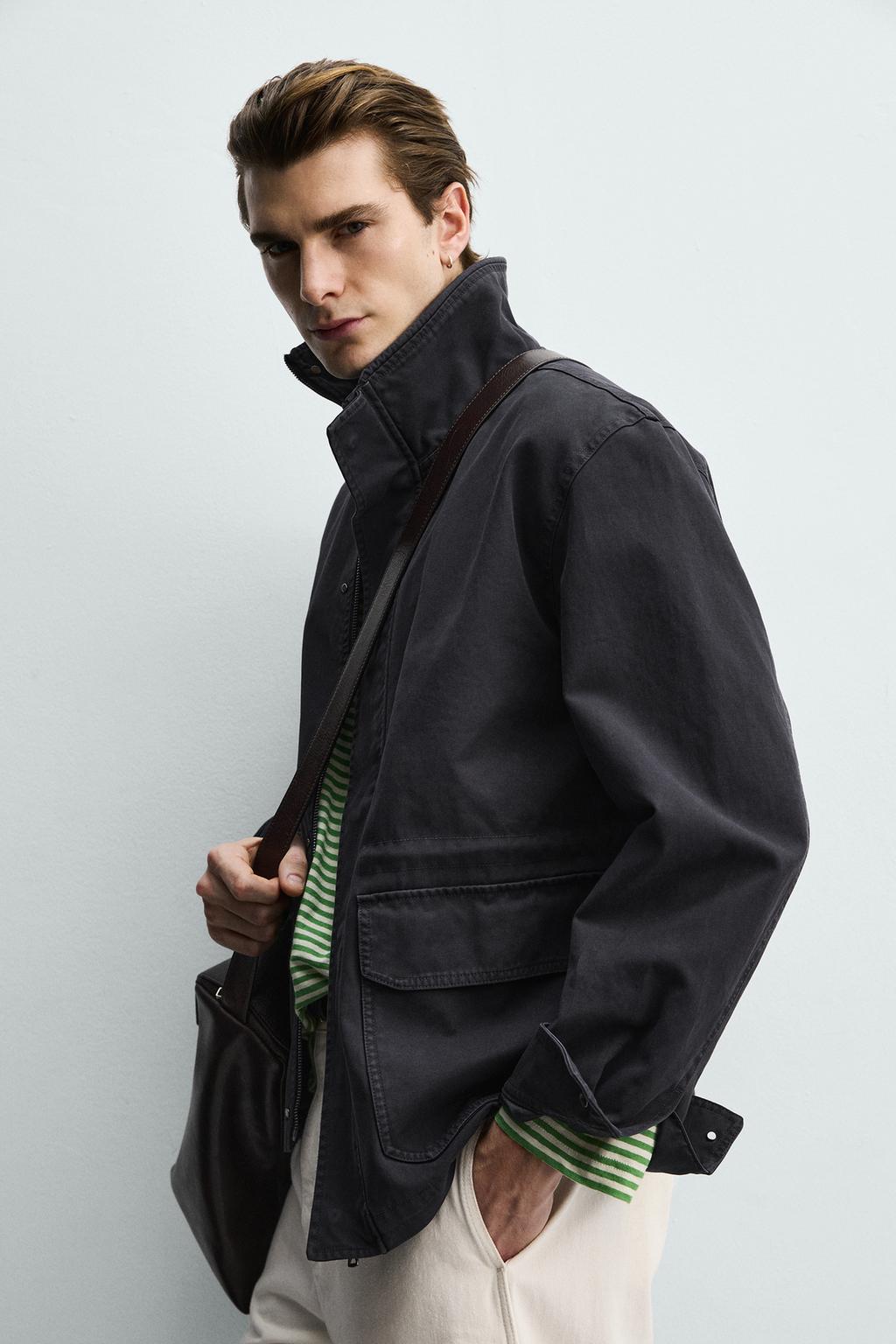 ПАРКА КЛАССИЧЕСКОГО КРОЯ ИЗ ХЛОПКА