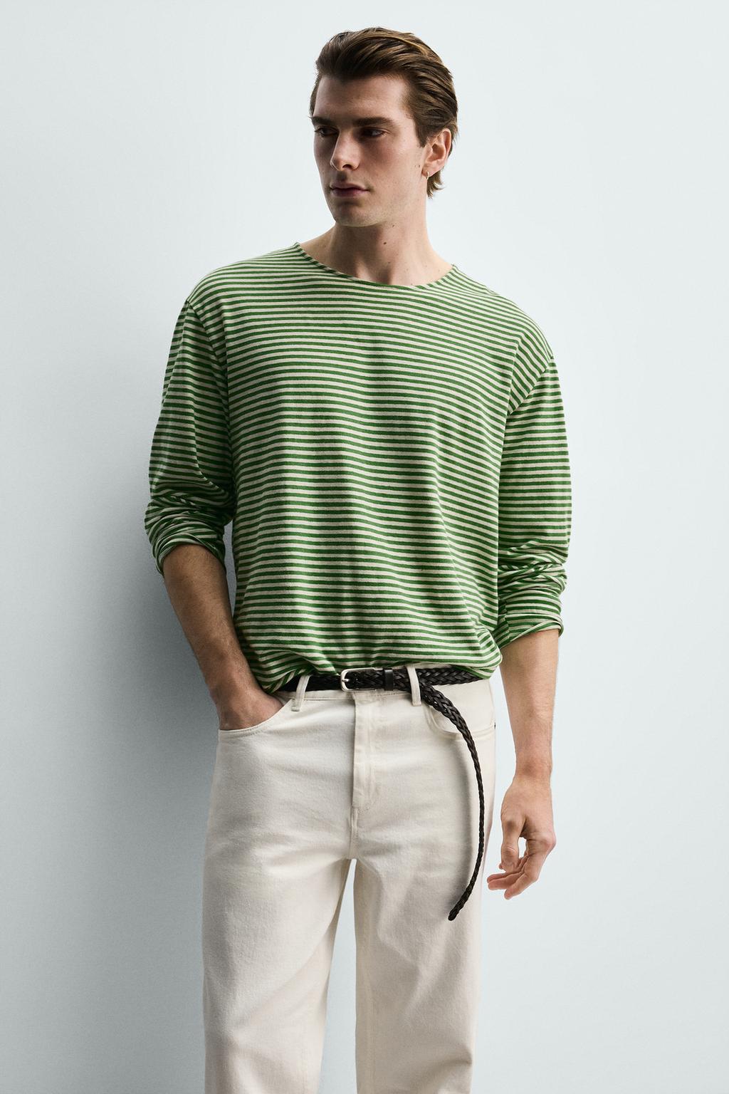 БРЮКИ прямого кроя С ЗАНИЖЕННОЙ ТАЛИЕЙ