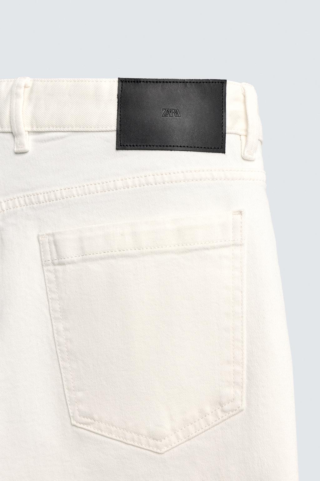 БРЮКИ прямого кроя С ЗАНИЖЕННОЙ ТАЛИЕЙ