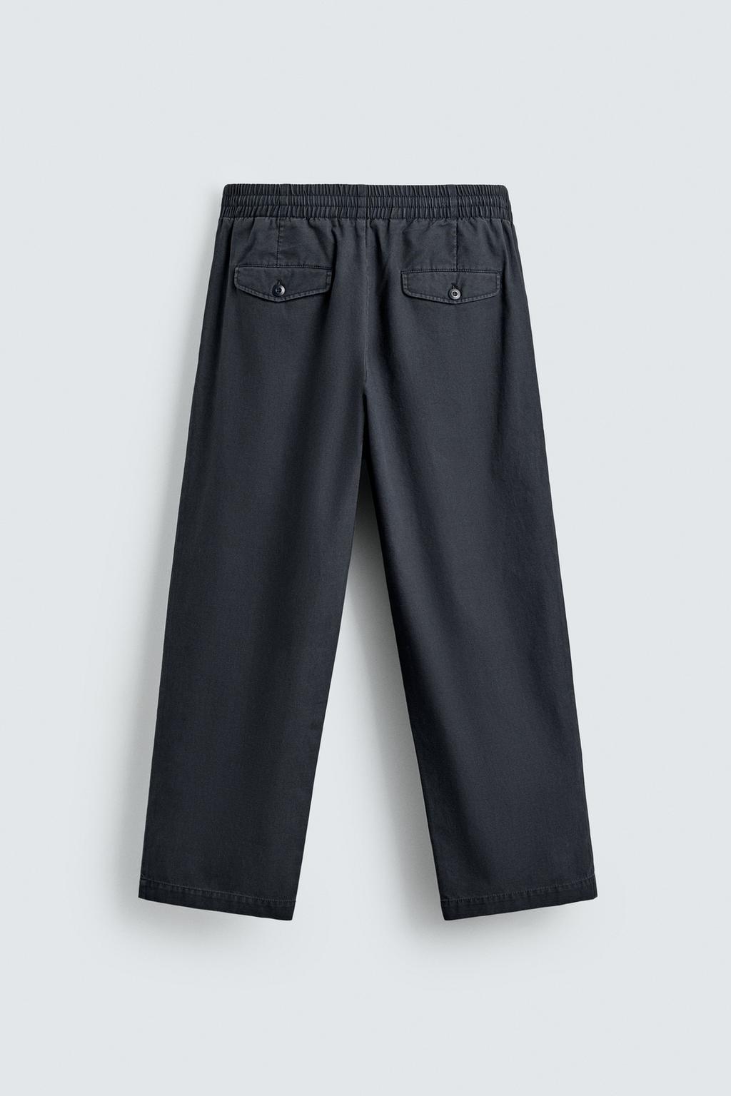 БРЮКИ  С ЭФФЕКТОМ ПОТЕРТОСТИ