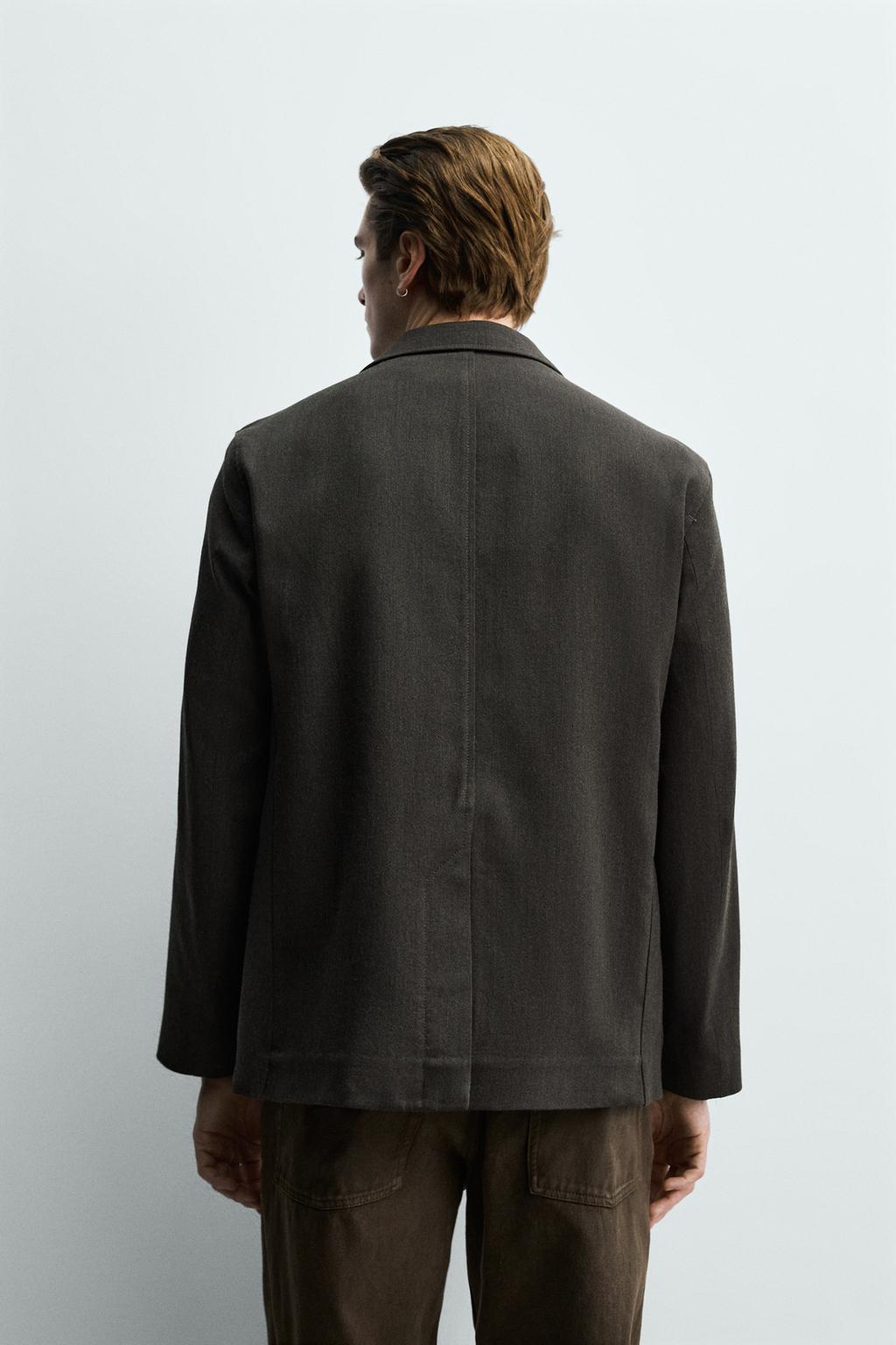 БЛЕЙЗЕР ИЗ ХЛОПКА И ШЕРСТИ