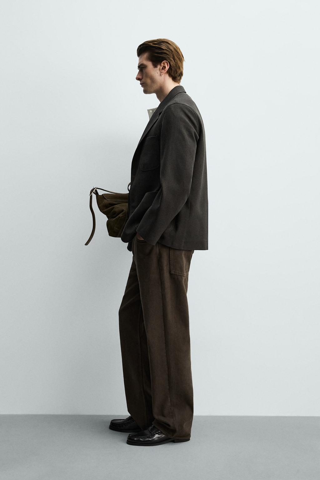 БЛЕЙЗЕР ИЗ ХЛОПКА И ШЕРСТИ