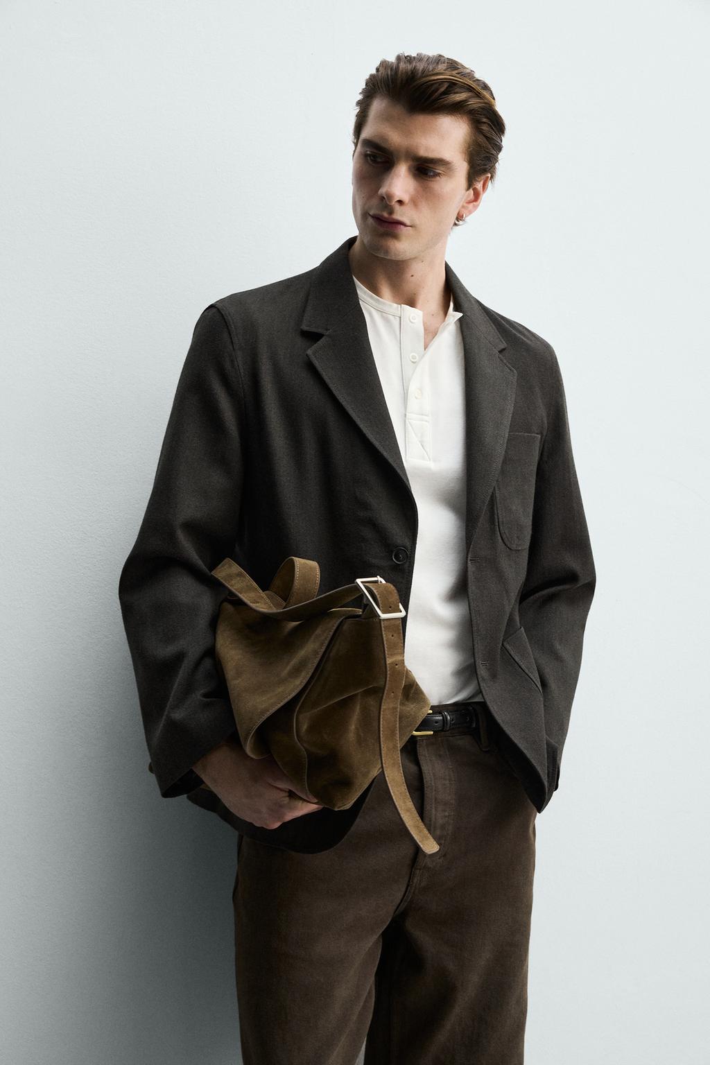 БЛЕЙЗЕР ИЗ ХЛОПКА И ШЕРСТИ