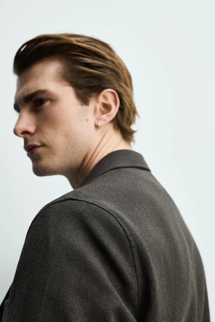 Блейзер из хлопка и шерсти- Заказать в России