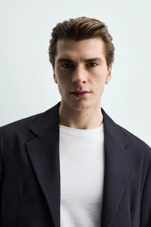 Блейзер  из рельефной ткани- Заказать в России