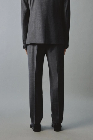 Костюмные брюки в тонкую полоску- Заказать в России