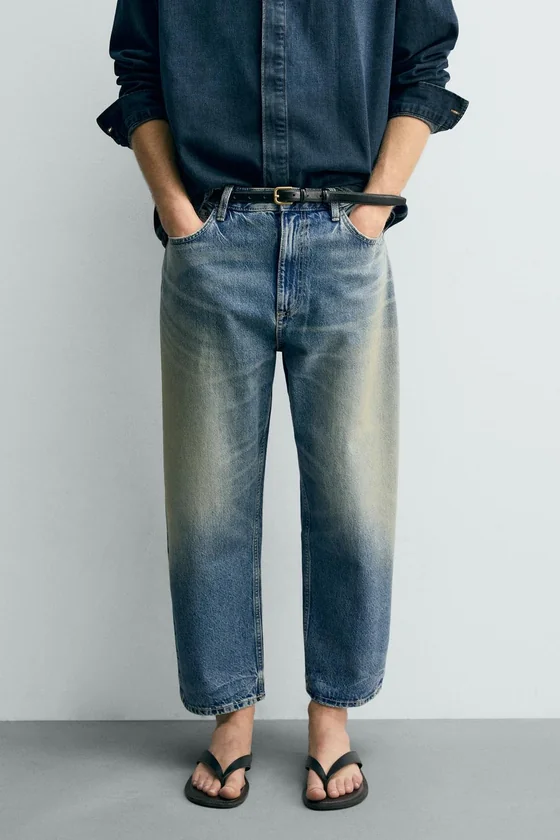 ДЖИНСЫ TAPERED свободного кроя