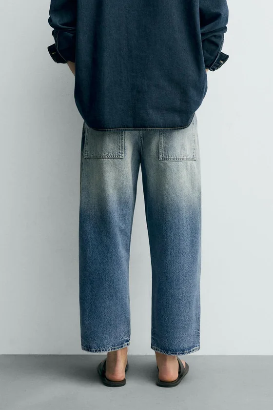 ДЖИНСЫ TAPERED свободного кроя