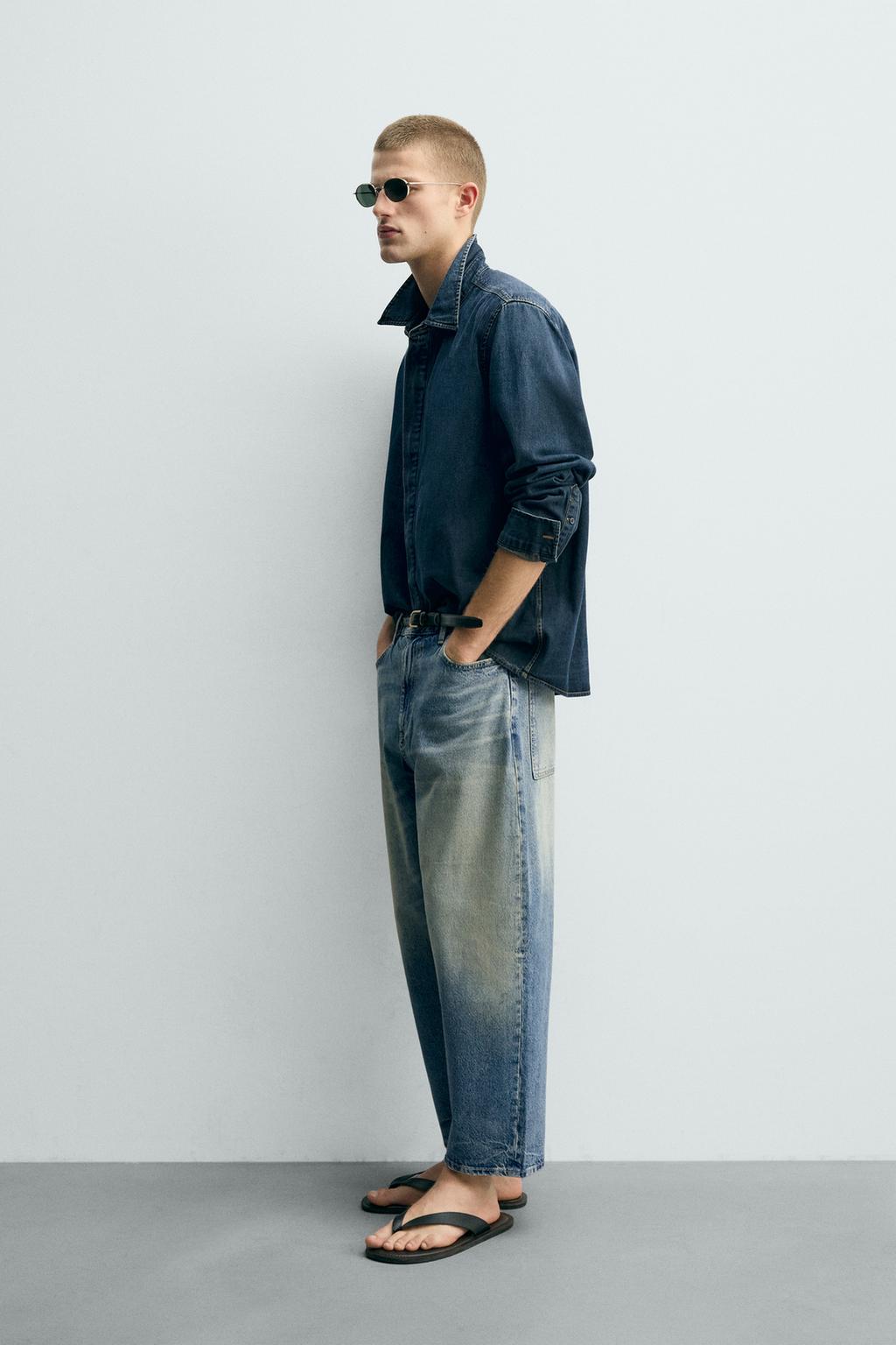 ДЖИНСЫ TAPERED свободного кроя