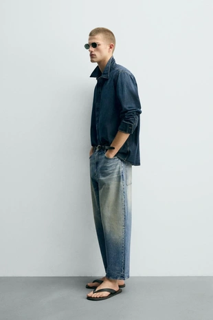 Джинсы Tapered свободного кроя- Заказать в России