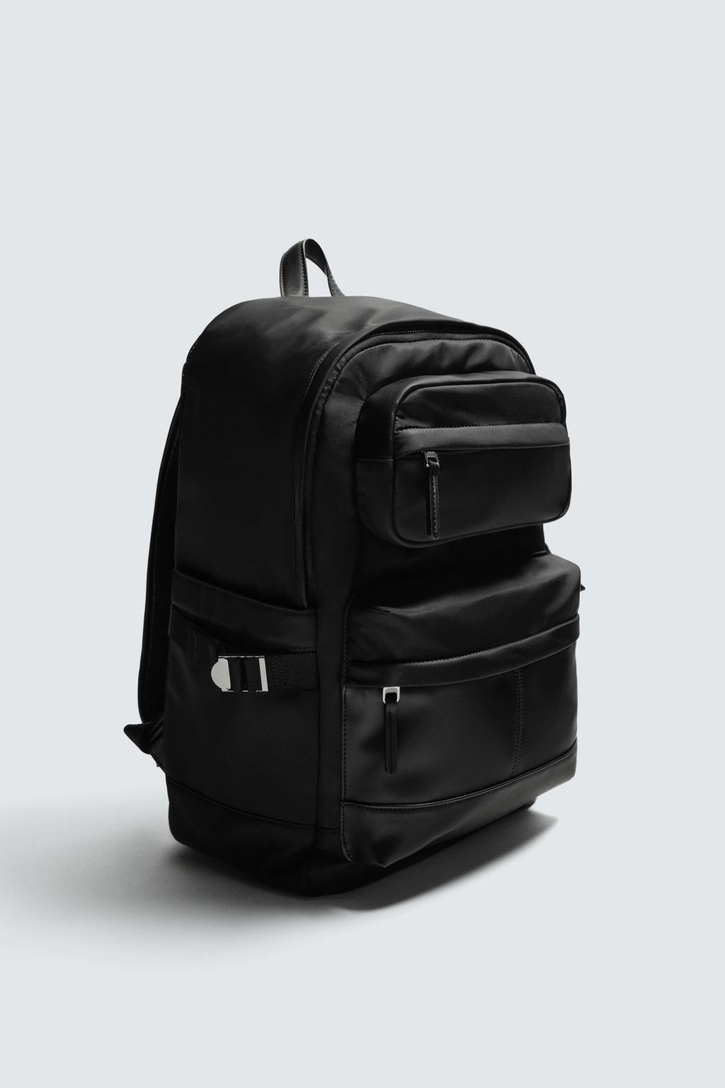 РЮКЗАК ИЗ ВЫСОКОТЕХНОЛОГИЧНОЙ ТКАНИ С КАРМАНАМИ