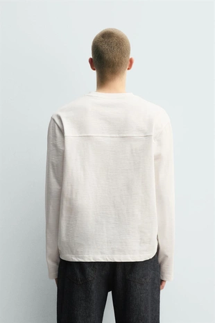 Футболка  из рельефной ткани фламе- Заказать в России