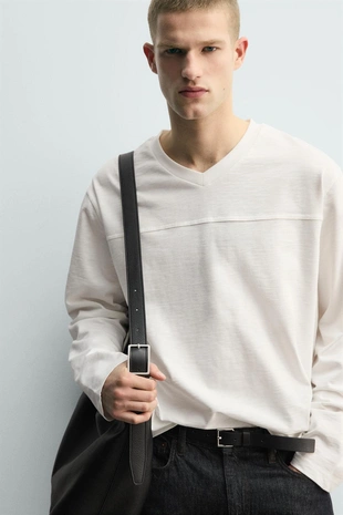 Футболка  из рельефной ткани фламе- Заказать в России