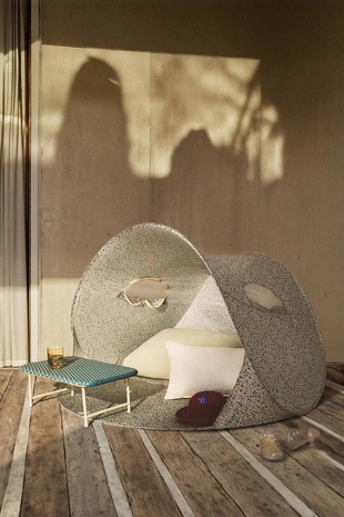 Детский пляжный тент с цветочным узором- Заказать в России