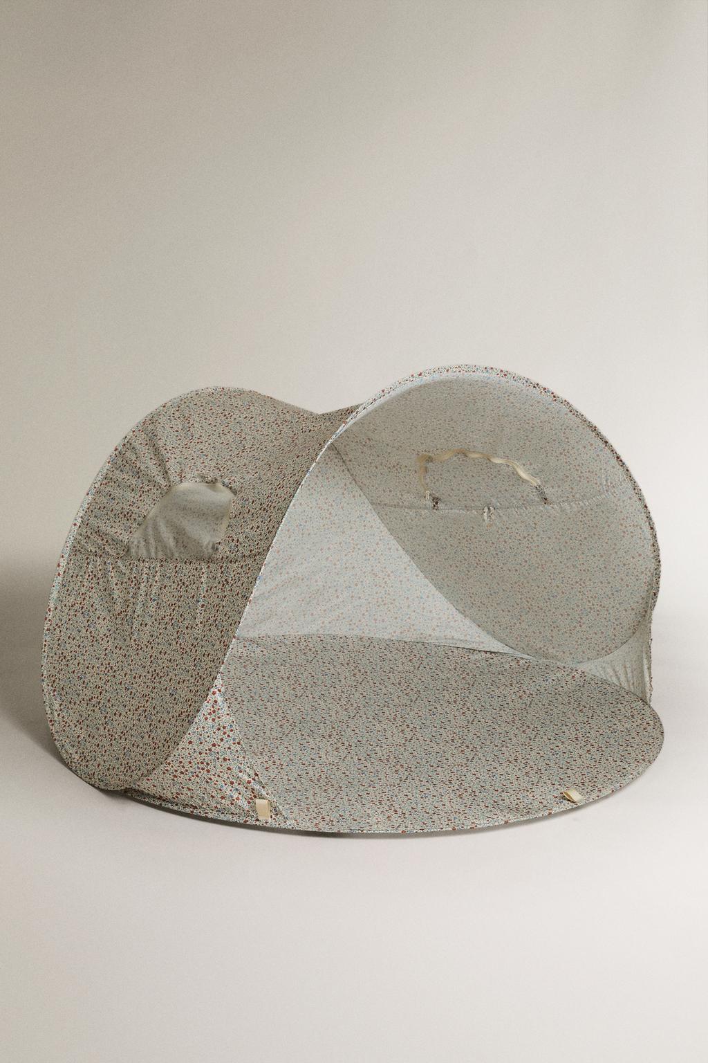 Детский пляжный тент с цветочным узором