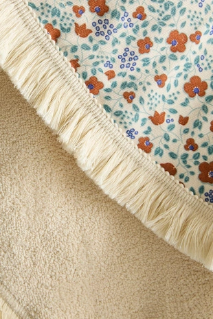 Детский пляжный пончо с цветочным узором- Заказать в России