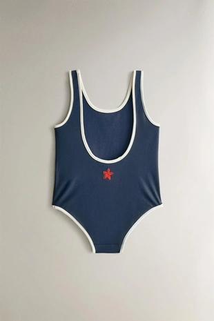 Детские плавательные шорты с морским узором- Заказать в России