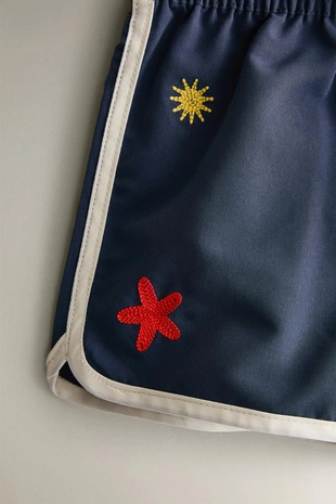 Детские плавательные шорты с морской тематикой- Заказать в России