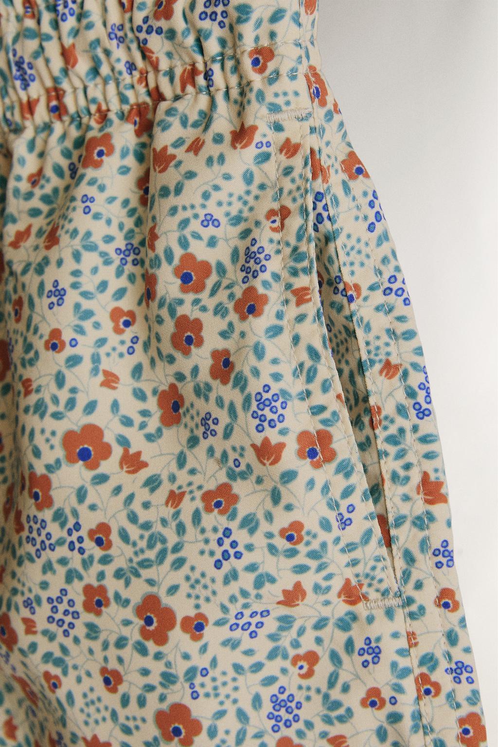 Детские плавательные трусы с цветочным узором