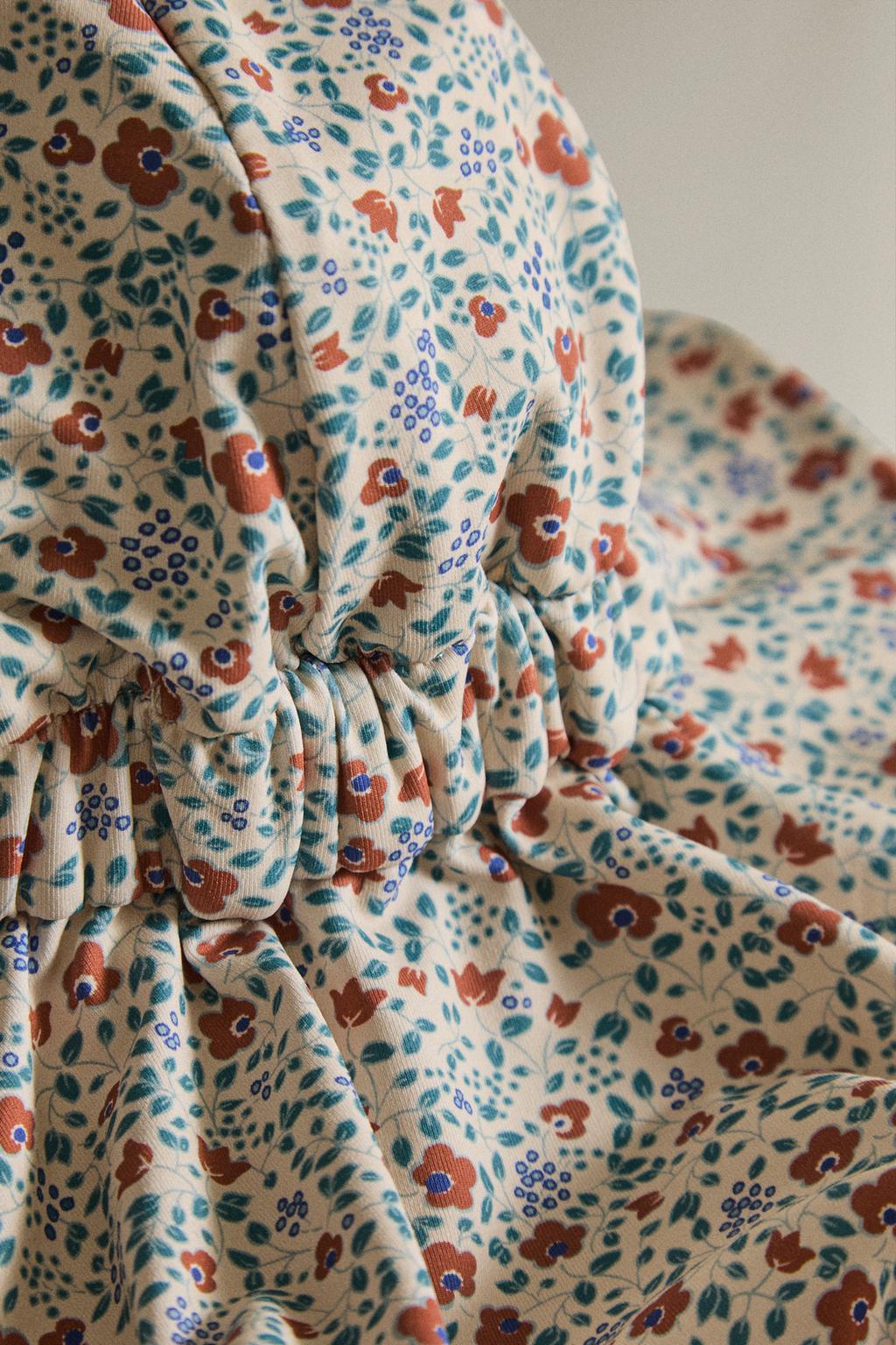 Детская пляжная шляпа с цветочным принтом