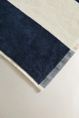 Полосатое пляжное полотенце- Заказать в России