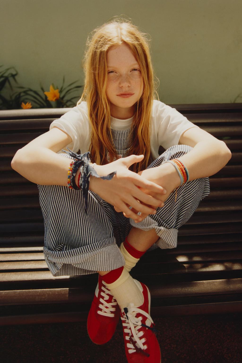 ДЛИННЫЙ ДЖИНСОВЫЙ КОМБИНЕЗОН В ПОЛОСКУ