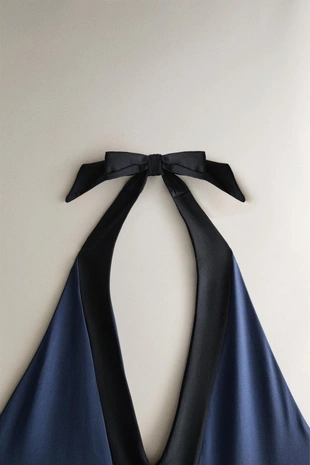 Купальник на шее с завязкой- Заказать в России