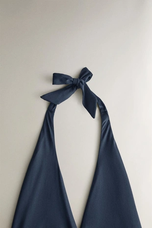 Купальник для пляжа с завязкой на шее- Заказать в России