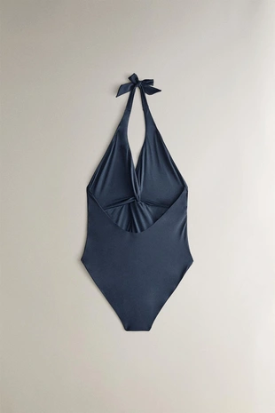 Купальник для пляжа с завязкой на шее- Заказать в России