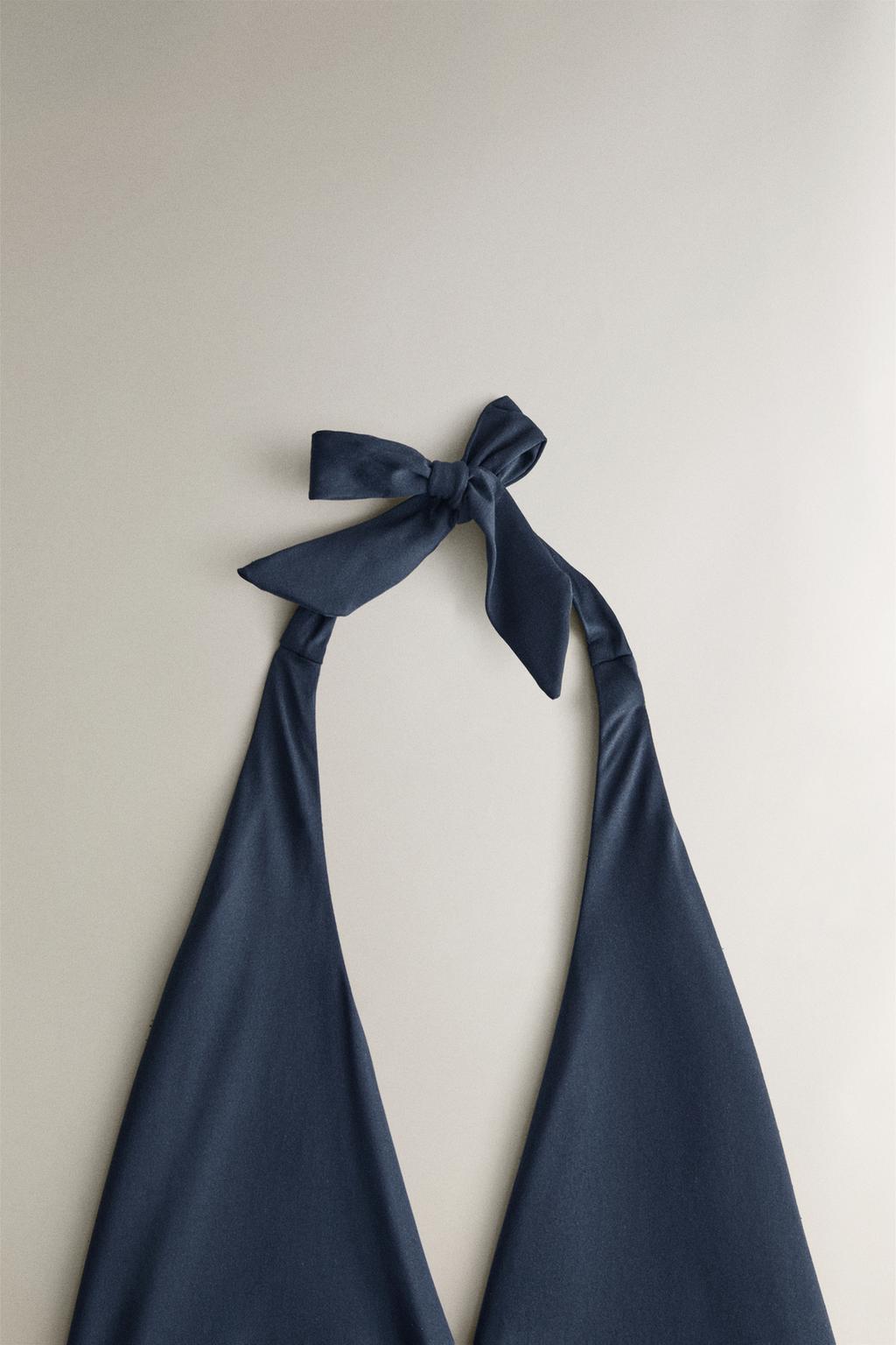 Купальник для пляжа с завязкой на шее