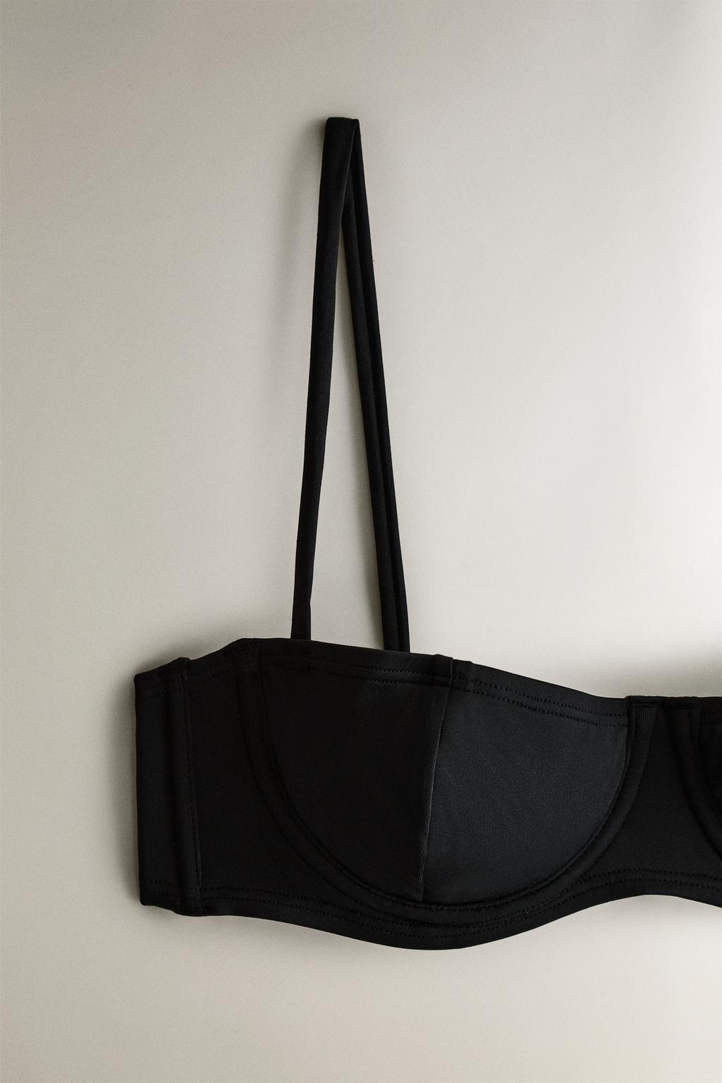 Пляжный бюстгальтер с упором