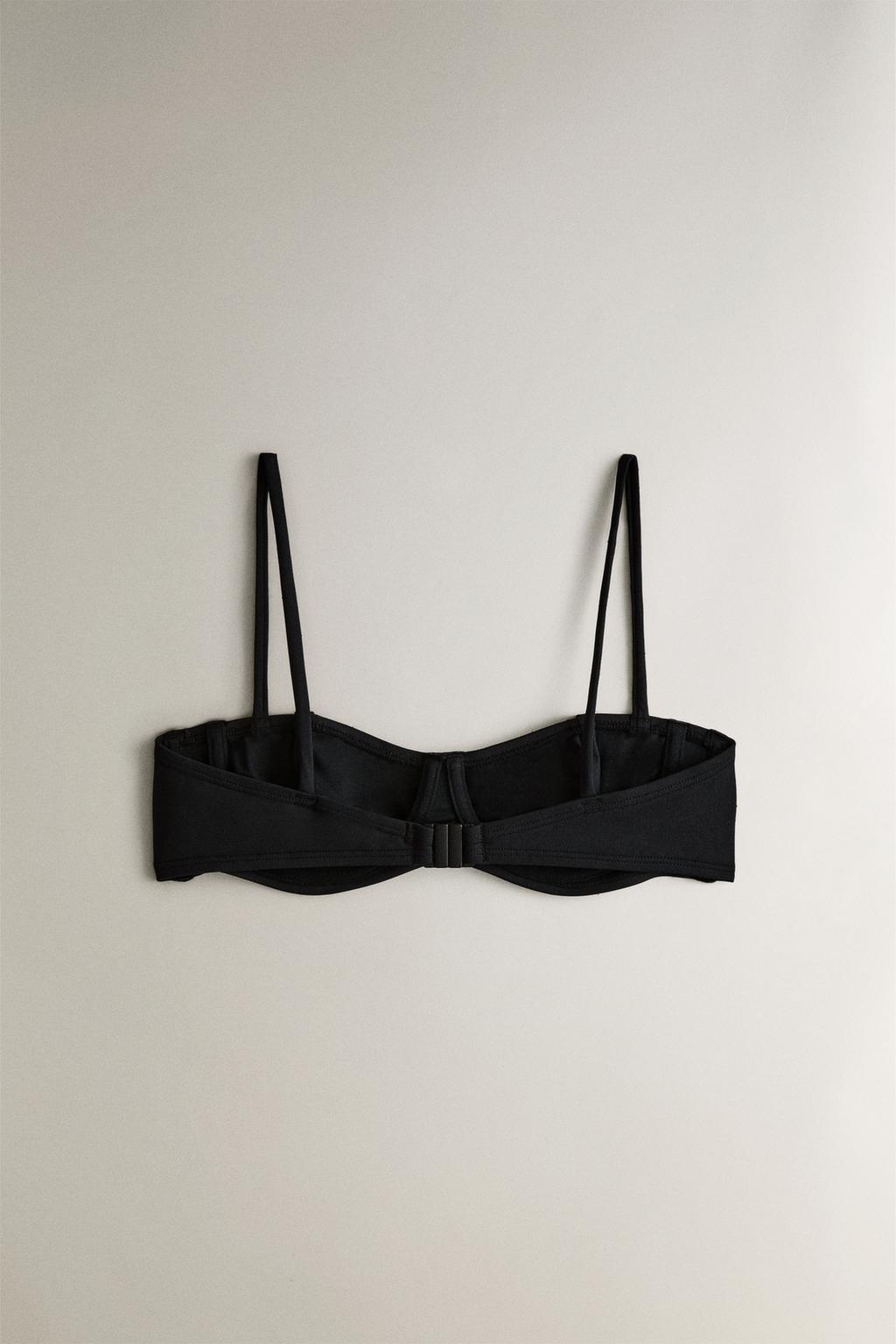 Пляжный бюстгальтер с упором