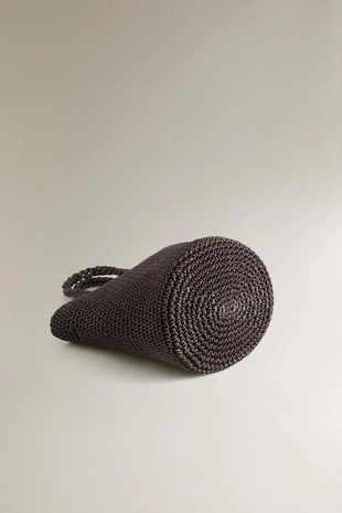 Сумочка мини с плетеным эффектом- Заказать в России