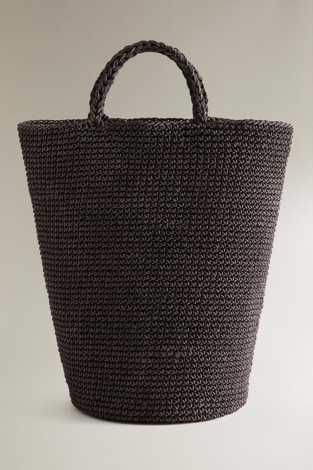 Сумка с плетеным эффектом